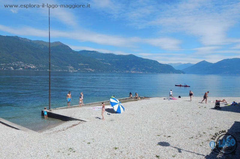 Spiaggia Lido Valtravaglia Lago Maggiore Spiaggia Lido Valtravaglia Lago Maggiore