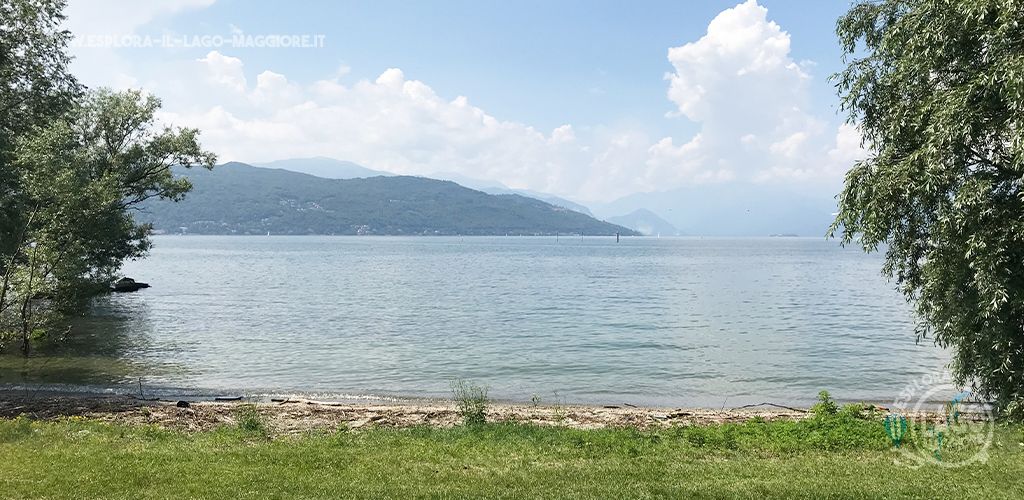 Spiaggia Sabbie d'Oro a Brebbia sul Lago Maggiore